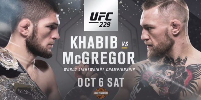 UFC 229: Khabib Nurmagomedov vs. Conor McGregor
