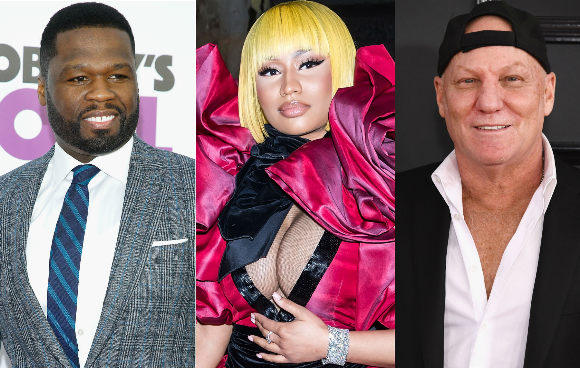 50 Cent and Iggy Azalea back Nicki Minaj in dispute with Fashion Designer Steve Madden