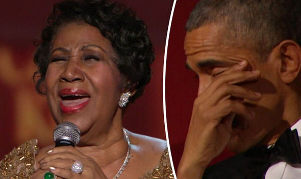 Watch Aretha Franklin Make President Obama Emotional (Live Video)