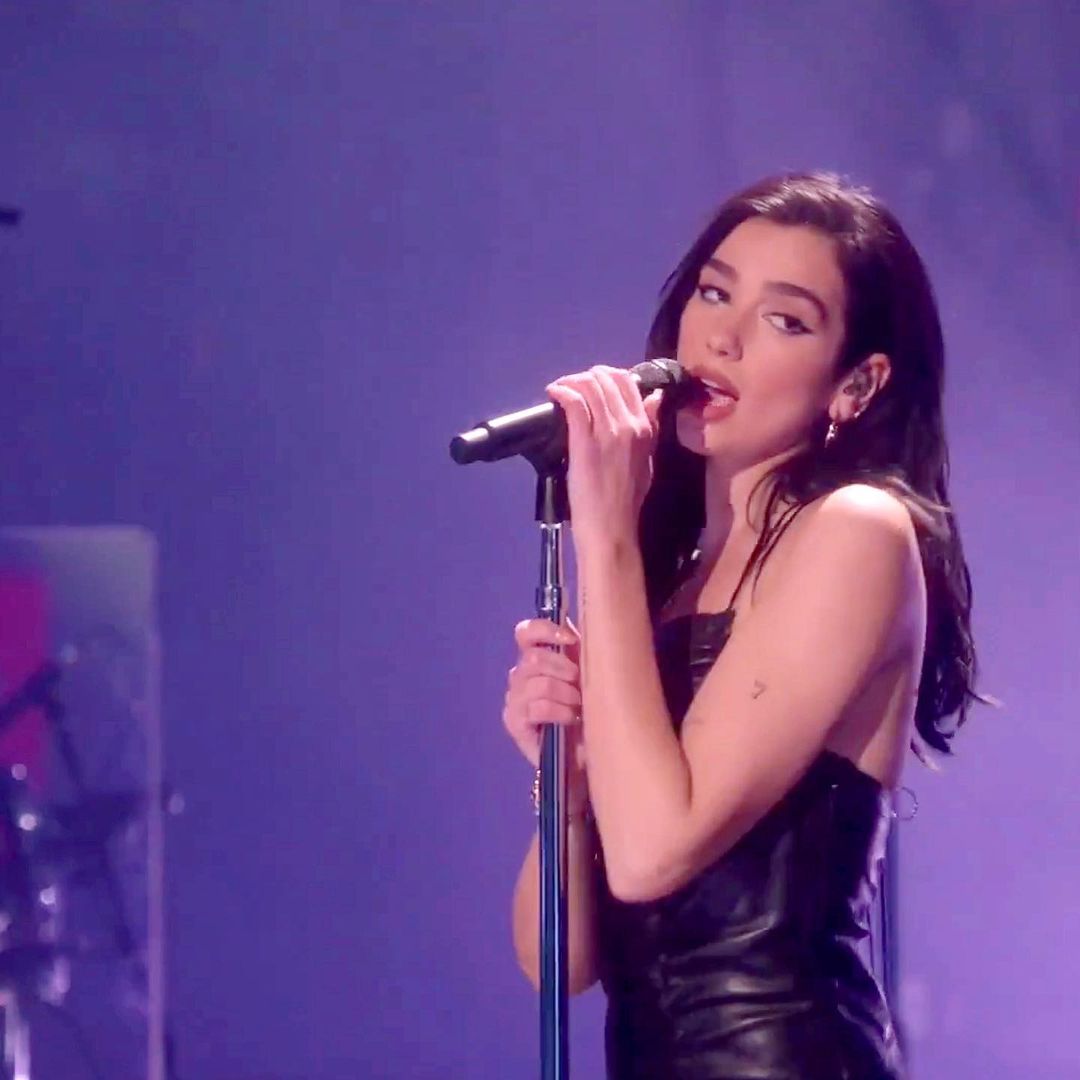 Dua Lipa perfmance at Pandora Live Concert